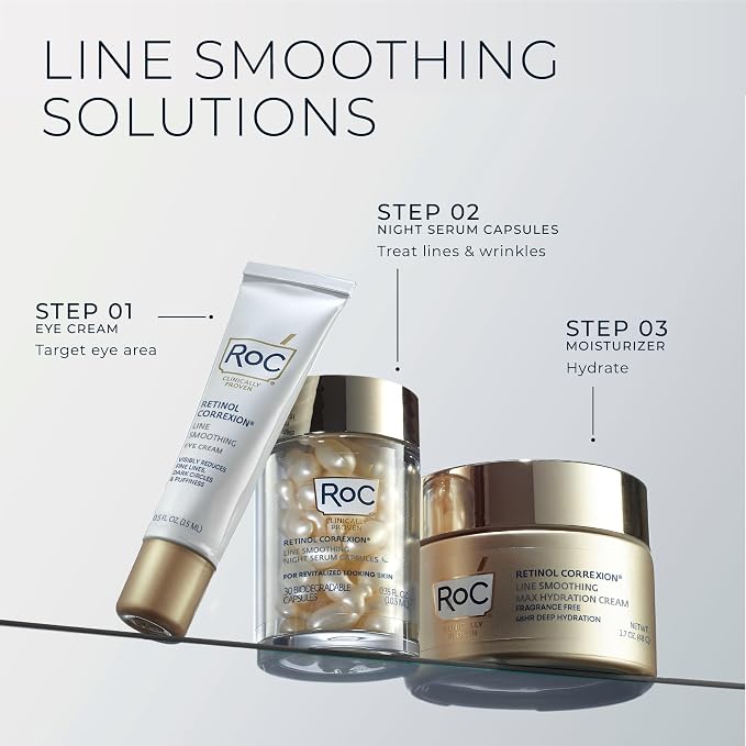 RoC Retinol Correxion Anti-Aging Wrinkle Night Serum, Retinol Serum - Image 9