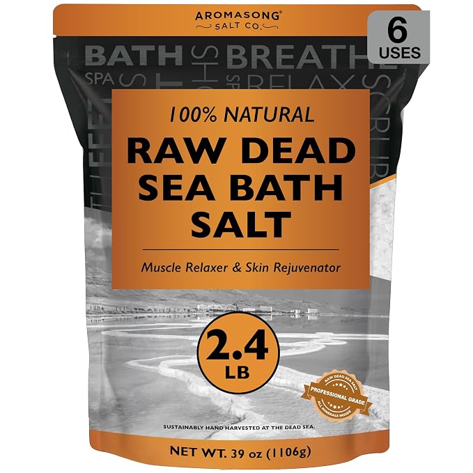Aromasong Raw Dead Sea Bath Salt by Aromasong