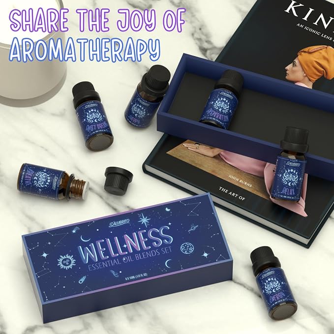 SALUBRITO Essential Oils Set, Wellness Aromatherapy Oil - Image 7