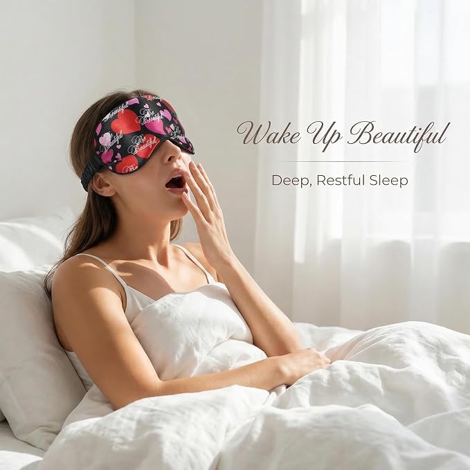 Luxury Sleep Mask – Soft, Lightweight & Ultra Comfort-Perfect - Image 3