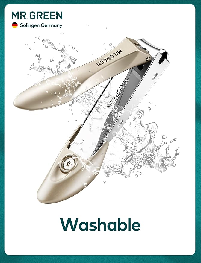 MR.GREEN Nail Clipper 3Pcs Set, Stainless Steel Manicure Pedicure Set - Image 4