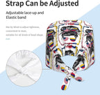 Adult Working Cap Adjustable Cleaning Work Sweatband Scrub Hat Tie Back Hats - Image 4