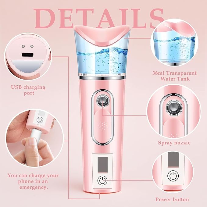 2 Pieces Handy Nano Mist Sprayer - Image 4