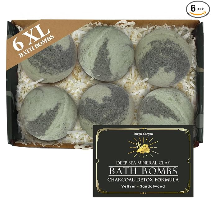 Purple Canyon Mineral Mud Bath Bombs | Deep Sea by PurpleCanyon
