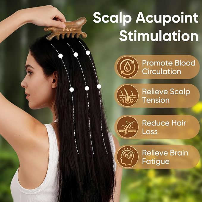 Wooden Gua Sha Facial Tool – Mother’s Day Gift - Image 4