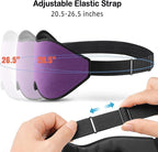 LitBear Sleep Mask for Side Sleeper Women Men, Eye Mask for Sleeping Light - Image 6