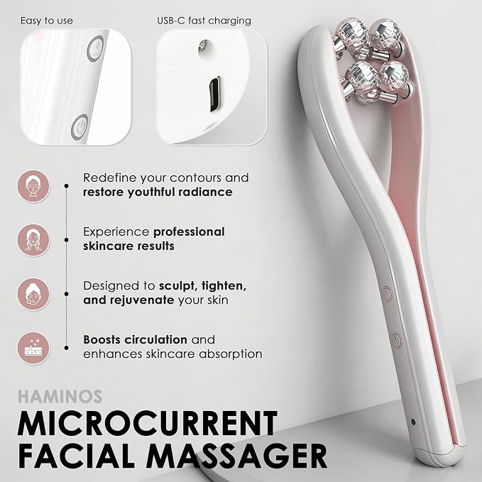 HAMINOS Microcurrent Facial Massager - Image 4
