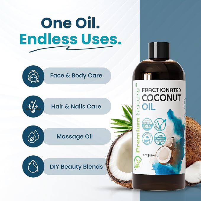 Fractionated Coconut Oil 8 oz - Image 3