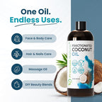 Fractionated Coconut Oil 8 oz - Image 3