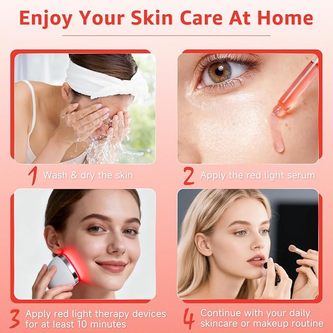 Red Light Therapy Serum, Vitamin E Redlight Serum - Image 7