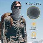 TICONN Neck Gaiter Face Cover Scarf, Neck Warmer Breathable Sun & Wind-proof - Image 3