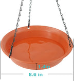 VUWEZ Hanging Bird Bath, Hanging Bird Water Feeder - Image 2