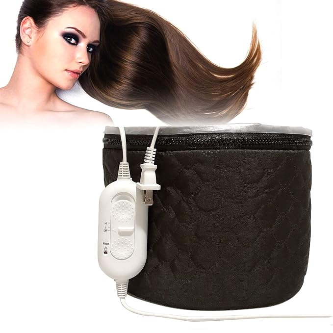 XNX 110V Electric Hair Cap, Hair Care Hat, Home Hair SPA Beauty Cap, Hair by XNX