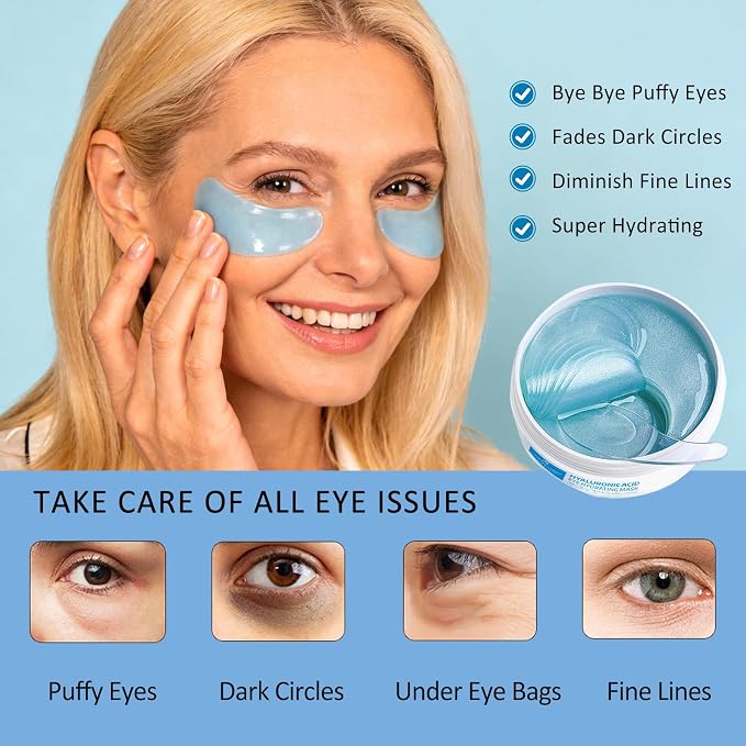 firstfly 60 PCS Under Eye Patch Masks, - Image 2