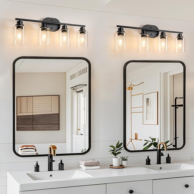 Ascher 4-Light Bathroom Light Fixtures, Modern Vanity Lights - Image 8