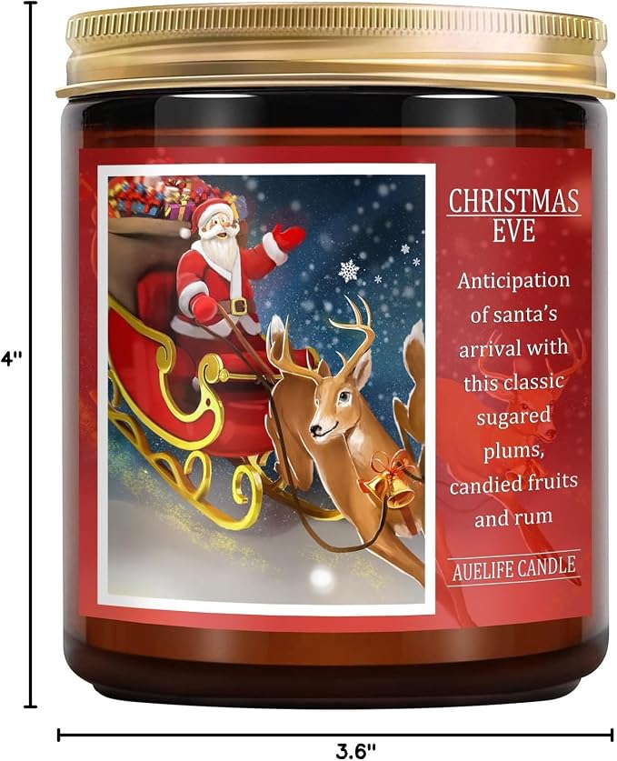 Auelife Christmas EVE Soy Candle - Image 9