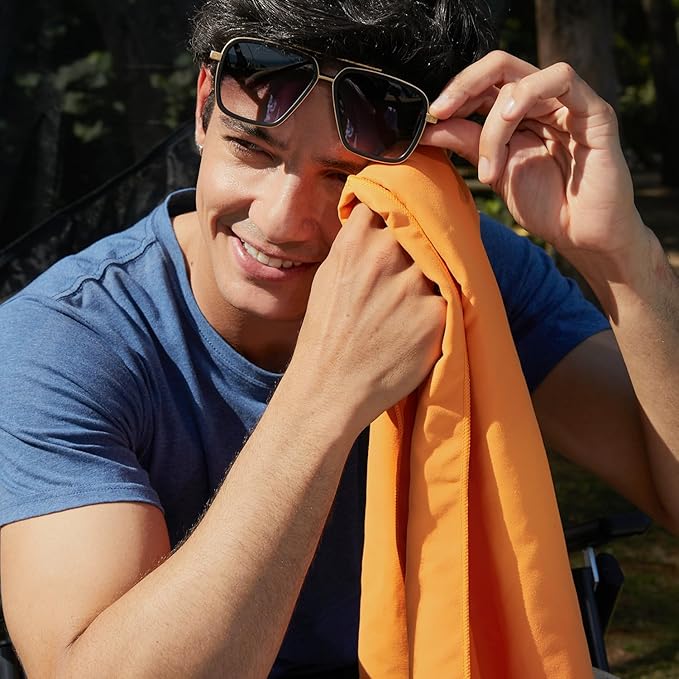 Rainleaf Microfiber Towel Perfect Travel & Gym & Camping Towel. Quick Dry - Image 6