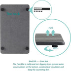 NiuYichee 2 PCS Water Absorbent diatomite Coasters, 9.5" x 5.5" Water Absorbing - Image 4