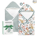 Momcozy Baby Towel with Hooded-2 Pack Soft Bath Towel Set-Shower Gifts or Bath by Momcozy