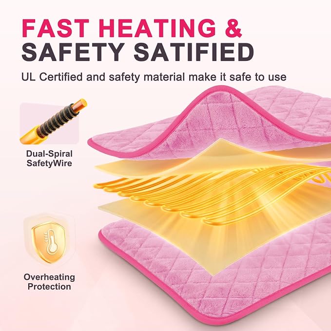 Heating Pad for Back Pain & Period Cramps - Image 5