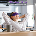 Sleep Mask, Silk Eye Mask for Sleeping - Image 6