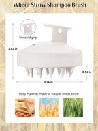 HEETA Scalp Massager Hair Growth, Soft Silicone Scalp Scrubber Shampoo Brush - Image 2