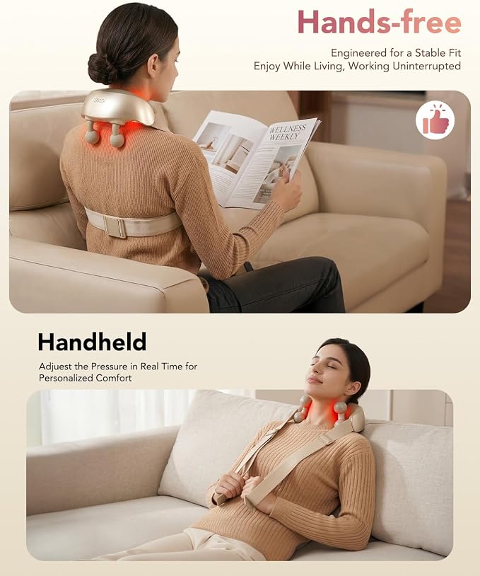 SKG H7 Ultra FSA Eligible Cordless Neck Massager - Image 8