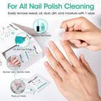 Gellen 400 Pack Nail Prep Cleanser Pads, Alcohol Pads - Image 5