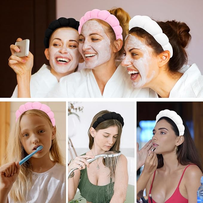 3 Pack Spa Headbands - Image 6