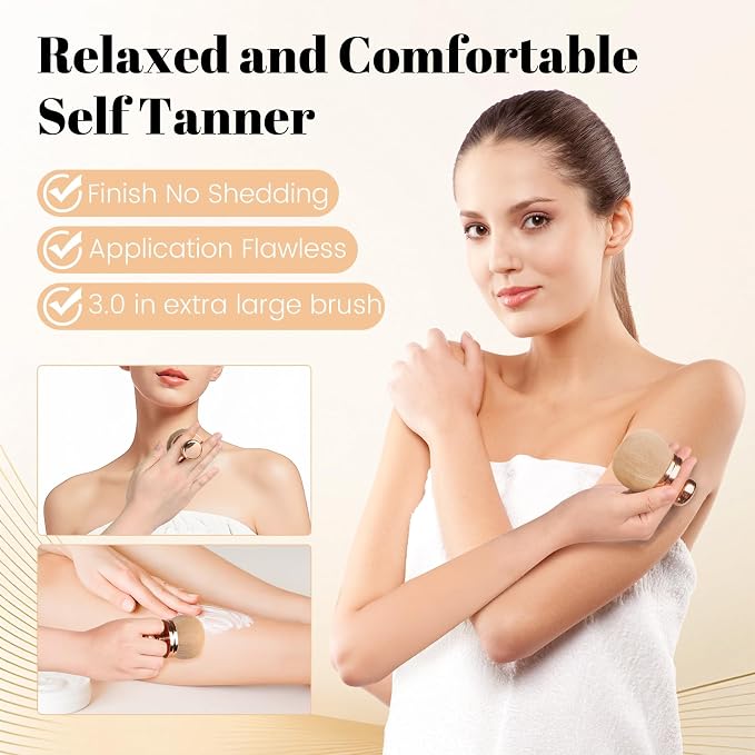 Extra Large Body Makeup Brush For Self Tanner, Makeup Brush For Self Tanner - Image 2