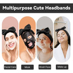 Ondder Black Spa Headband for Women and Girls - Image 5
