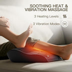 Back Massager with Heat, 4D Kneading Electric Massager - Image 9