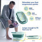 Foot Soaking Tub for Soaking Feet, Collapsible Foot Tub, Foot Bath Soak Tub - Image 4