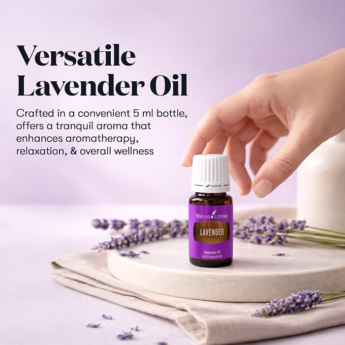 Lavender Essential Oil 5ml by Young Living – Pure Lavender Oil - Image 2
