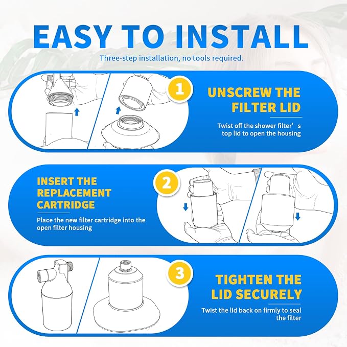 Replacement Filter for Showerheads & Water Purification Systems, Compatible - Image 6