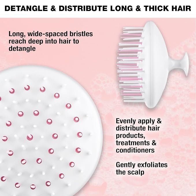 Conair Scalp Treatment and Detangle Brush - Image 2