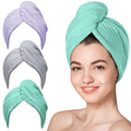 Hicober Microfiber Hair Towel, Hair Turbans by Hicober