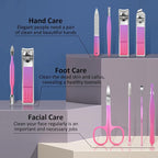 BLESWIN 10 in 1 Manicure Pedicure Kit, Manicure Kit - Image 2