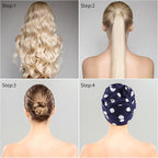 Swim Caps for Women Swimming, Comfort Pleated Swimming Cap for Long Hair - Image 6