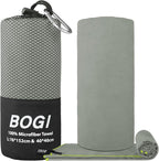 BOGI Microfiber Travel Sports Towel-Quick Dry, Soft Lightweight, Compact - Image 2