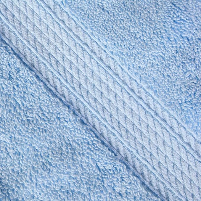 SUPERIOR Egyptian Cotton Pile 3 Piece Towel Set, Includes 1 Bath, 1 Hand - Image 3