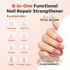 modelones Nail Strengthener and Growth Blushed Berry Nail Repair - Image 3