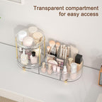 Makeup Organizer Countertop for Vanity, Rotating Perfume Tray - Image 4