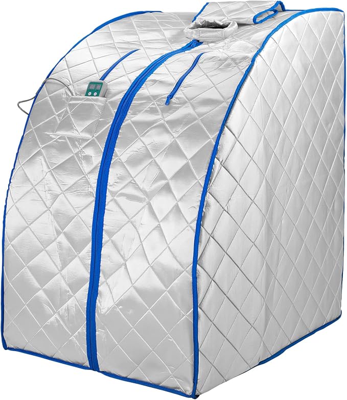 Infrared FAR IR Negative Ion Portable Indoor Personal Spa Sauna by Durherm - Image 2