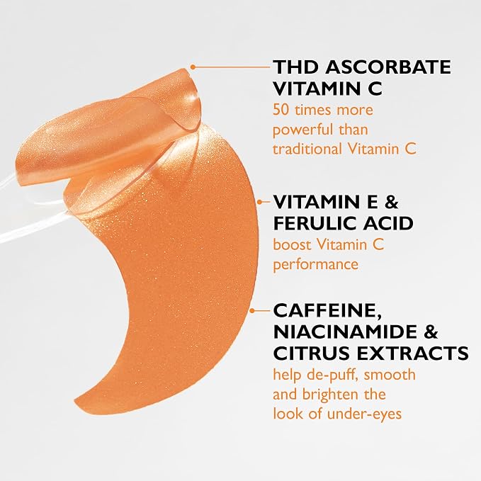 Peter Thomas Roth | Full-Size Vitamin C & Hyaluronic Eye Patches 2-Piece Kit - Image 5