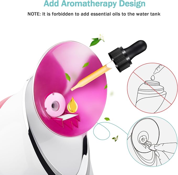 EZBASICS Facial Steamer Ionic Face Steamer - Image 2