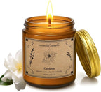 Scented Candles for Home, 16oz Soy Wax Candle, 100 Hour Burn Time, Gardenia by Unknown
