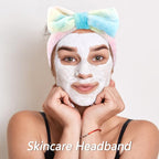 VELSCRUN Spa Headband, Makeup Face Wash Skincare Headbands, Stuff - Image 4
