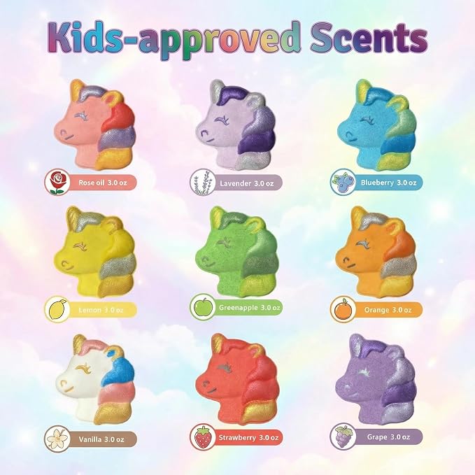 Unicorn Bath Bombs for Kids - Image 4