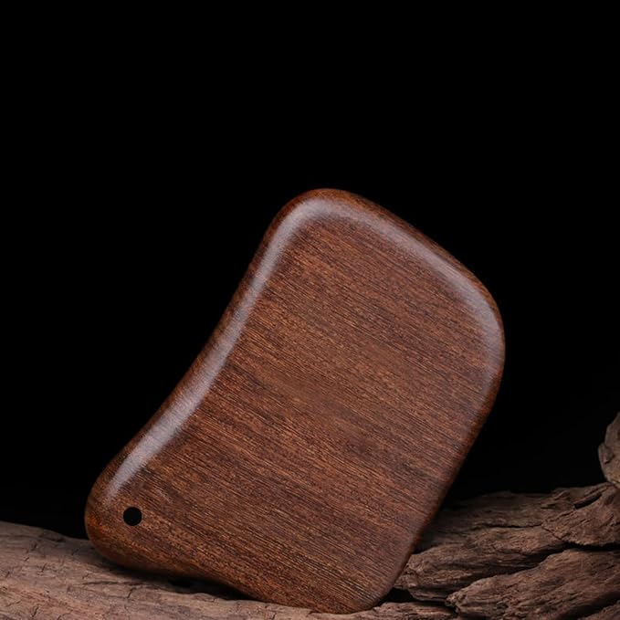 OULIGET Wooden Gua Sha Massager Tool, Wooden Gua Sha Scraping Massage Tool - Image 2